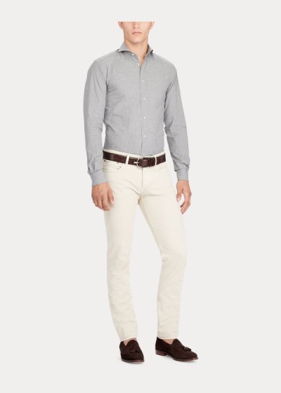 Jeans Ralph Lauren Hombre Creme - Slim Fit Stretch - YEAXN2071